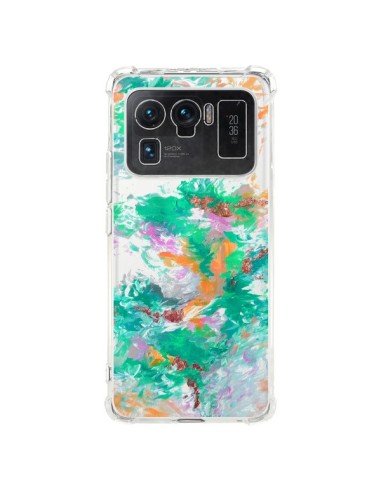 Coque Xiaomi Mi 11 Ultra Mermaid Sirene Fleur Flower Transparente - Ebi Emporium