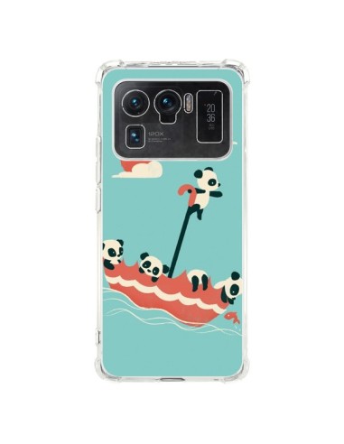 Coque Xiaomi Mi 11 Ultra Parapluie Flottant Panda - Jay Fleck