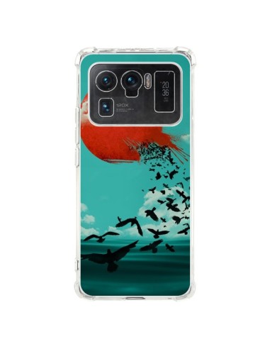 Coque Xiaomi Mi 11 Ultra Soleil Oiseaux Mer - Jay Fleck