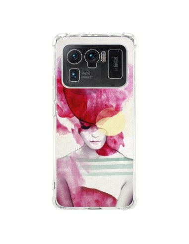 Coque Xiaomi Mi 11 Ultra Bright Pink Portrait Femme - Jenny Liz Rome