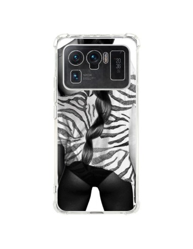 Coque Xiaomi Mi 11 Ultra Femme Zebre - Jenny Liz Rome