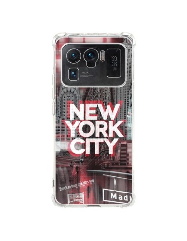 Coque Xiaomi Mi 11 Ultra New York City Rouge - Javier Martinez