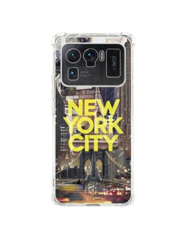Coque Xiaomi Mi 11 Ultra New York City Jaune - Javier Martinez