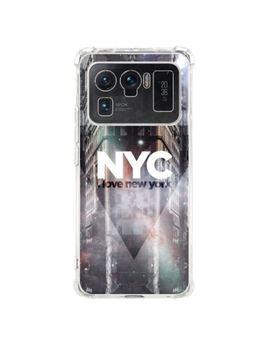 Coque Xiaomi Mi 11 Ultra I Love New York City Violet - Javier Martinez