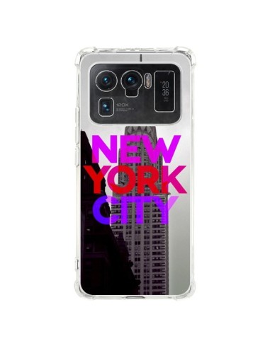 Coque Xiaomi Mi 11 Ultra New York City Rose Rouge - Javier Martinez