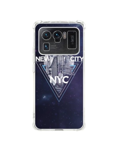 Coque Xiaomi Mi 11 Ultra New York City Triangle Bleu - Javier Martinez