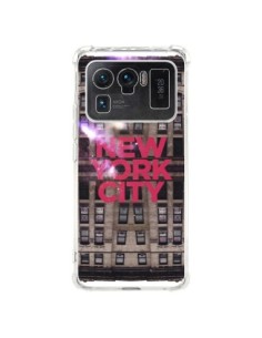 Coque Xiaomi Mi 11 Ultra New York City Buildings Rouge -...