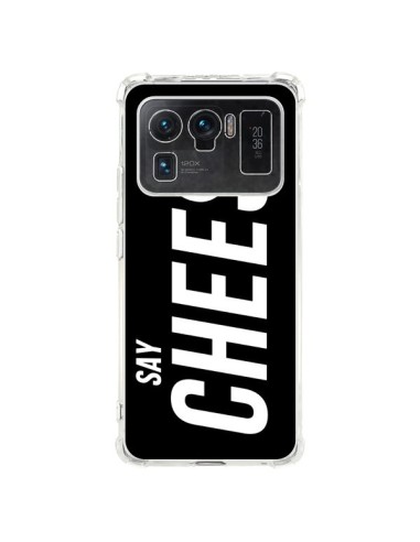 Coque Xiaomi Mi 11 Ultra Say Cheese Smile Noir - Jonathan Perez