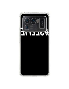 Coque Xiaomi Mi 11 Ultra Hashtag Selfie Blanc Inversé -...