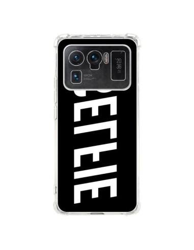Coque Xiaomi Mi 11 Ultra Hashtag Selfie Blanc Inversé Horizontal - Jonathan Perez