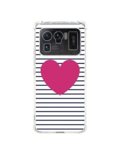 Coque Xiaomi Mi 11 Ultra Coeur Traits Marin - Jonathan Perez