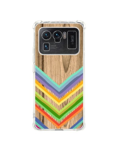 Coque Xiaomi Mi 11 Ultra Tribal Azteque Bois Wood - Jonathan Perez