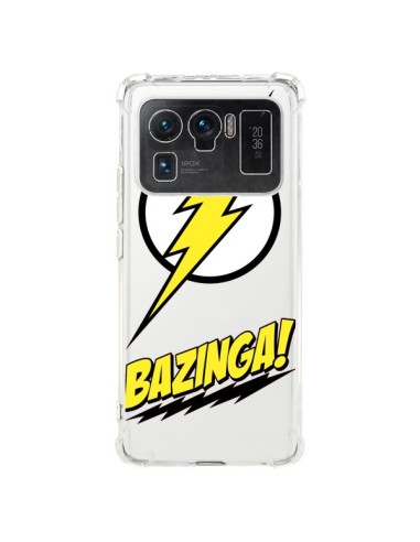 Coque Xiaomi Mi 11 Ultra Bazinga Sheldon The Big Bang Thoery Transparente - Jonathan Perez