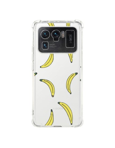 Coque Xiaomi Mi 11 Ultra Bananes Bananas Fruit Transparente - Dricia Do