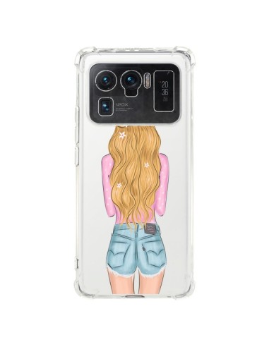 Coque Xiaomi Mi 11 Ultra Blonde Don't Care Transparente - kateillustrate