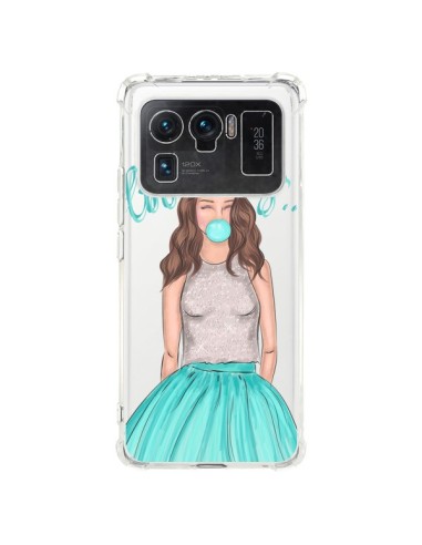 Coque Xiaomi Mi 11 Ultra Bubble Girls Tiffany Bleu Transparente - kateillustrate