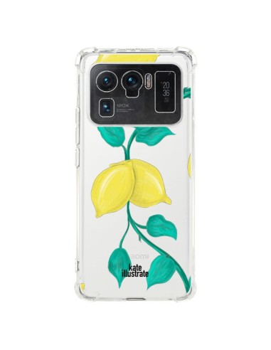 Coque Xiaomi Mi 11 Ultra Lemons Citrons Transparente - kateillustrate