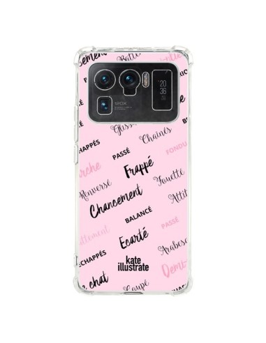 Coque Xiaomi Mi 11 Ultra Ballerina Ballerine Mots - kateillustrate