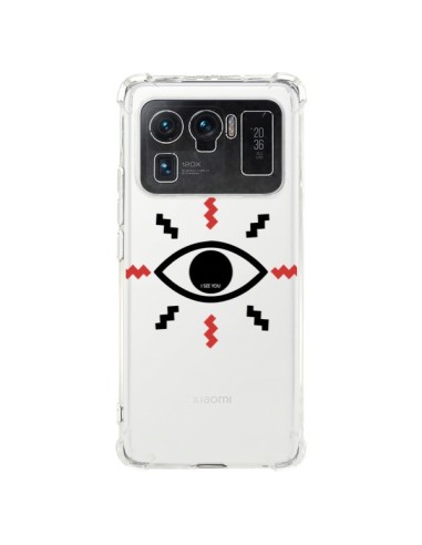 Coque Xiaomi Mi 11 Ultra Eye I See You Oeil Transparente - Koura-Rosy Kane