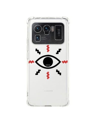 Coque Xiaomi Mi 11 Ultra Eye I See You Oeil Transparente - Koura-Rosy Kane