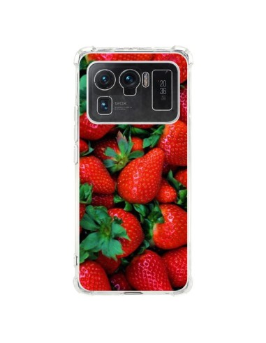 Coque Xiaomi Mi 11 Ultra Fraise Strawberry Fruit - Laetitia