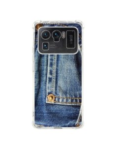 Coque Xiaomi Mi 11 Ultra Jean Bleu Vintage - Laetitia