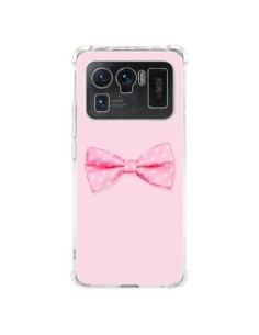 Coque Xiaomi Mi 11 Ultra Noeud Papillon Rose Girly Bow...