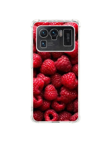 Coque Xiaomi Mi 11 Ultra Framboise Raspberry Fruit - Laetitia
