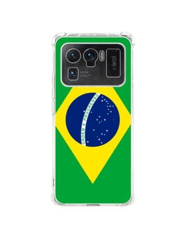 Coque Xiaomi Mi 11 Ultra Drapeau Brésil Brésilien - Laetitia