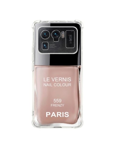 Coque Xiaomi Mi 11 Ultra Vernis Paris Frenzy Beige - Laetitia