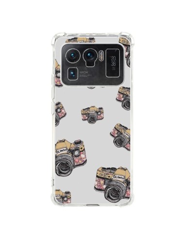 Coque Xiaomi Mi 11 Ultra Appareil photo vintage Rose - Laetitia