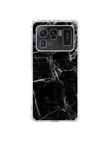 Coque Xiaomi Mi 11 Ultra Marbre Marble Noir Black - Laetitia