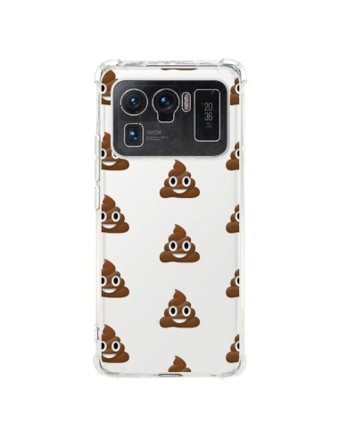 Coque Xiaomi Mi 11 Ultra Shit Poop Emoticone Emoji Transparente - Laetitia