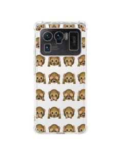 Coque Xiaomi Mi 11 Ultra Singe Monkey Emoticone Emoji...