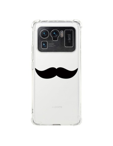 Coque Xiaomi Mi 11 Ultra Moustache Movember Transparente - Laetitia
