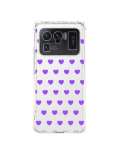 Coque Xiaomi Mi 11 Ultra Coeur Heart Love Amour Violet...