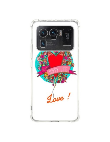 Coque Xiaomi Mi 11 Ultra Love Happy Life - Leellouebrigitte