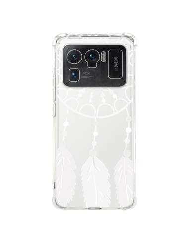 Coque Xiaomi Mi 11 Ultra Attrape Rêves Blanc Dreamcatcher Transparente - Petit Griffin