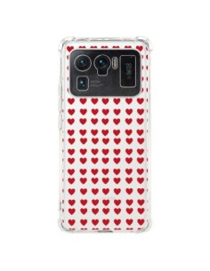 Coque Xiaomi Mi 11 Ultra Coeurs Heart Love Amour Red...