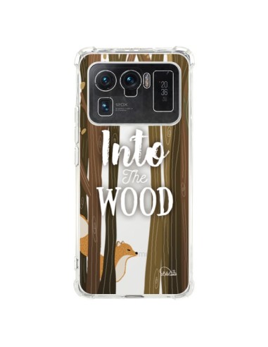 Coque Xiaomi Mi 11 Ultra Into The Wild Renard Bois Transparente - Lolo Santo