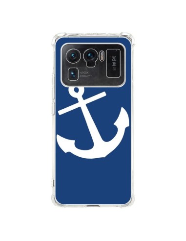 Coque Xiaomi Mi 11 Ultra Ancre Navire Navy Blue Anchor - Mary Nesrala