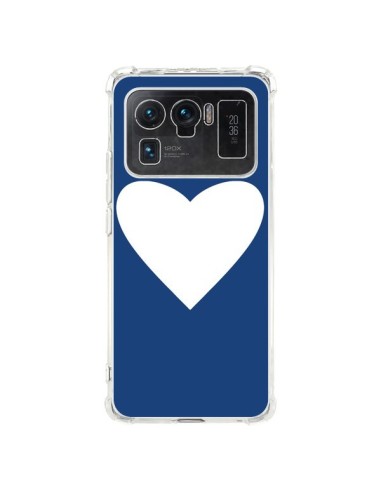 Coque Xiaomi Mi 11 Ultra Coeur Navy Blue Heart - Mary Nesrala