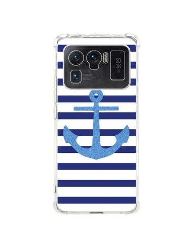 Coque Xiaomi Mi 11 Ultra Ancre Voile Marin Navy Blue - Mary Nesrala