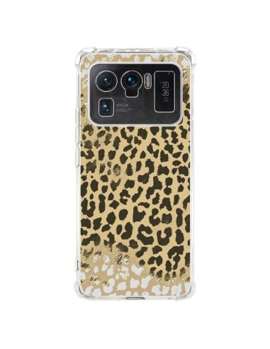 Coque Xiaomi Mi 11 Ultra Leopard Golden Or Doré - Mary Nesrala