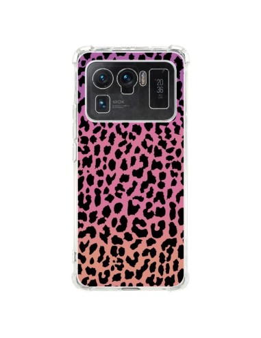 Coque Xiaomi Mi 11 Ultra Leopard Hot Rose Corail - Mary Nesrala