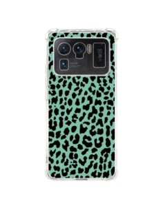 Coque Xiaomi Mi 11 Ultra Leopard Mint Vert Neon - Mary...