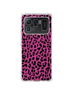 Coque Xiaomi Mi 11 Ultra Leopard Rose Pink Neon - Mary...