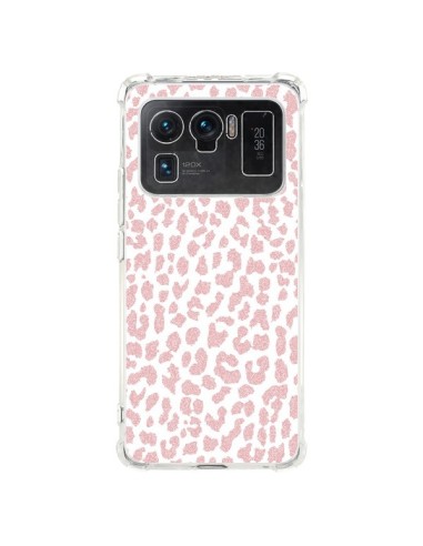 Coque Xiaomi Mi 11 Ultra Leopard Rose Corail - Mary Nesrala