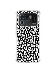 Coque Xiaomi Mi 11 Ultra Leopard Noir et Blanc - Mary...