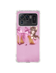 Coque Xiaomi Mi 11 Ultra Chaton Chat Kitten Chaussure...